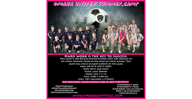 OMAHA UNITED SUMMER CAMP 
