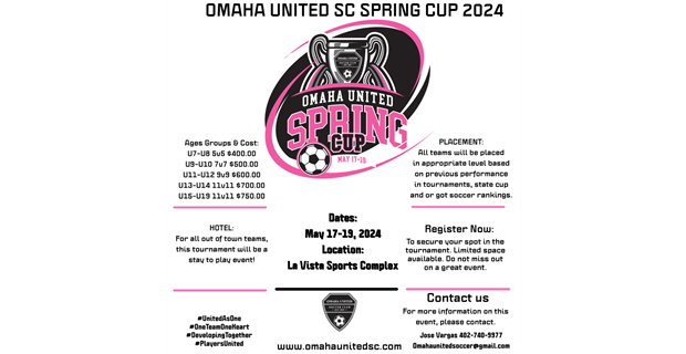 OMAHA UNITED SPRING CUP 2024!