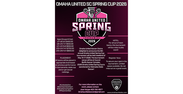 OMAHA UNITED SPRING CUP 2026! 